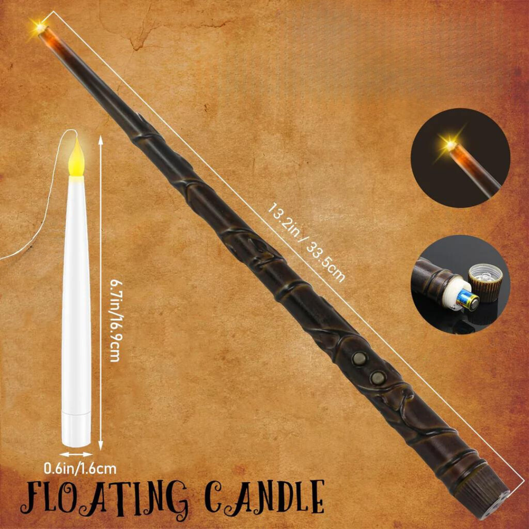 Flytande LED-ljus - MagicGlow - Inspirerade av Harry Potter - Skapa en Magisk Atmosfär