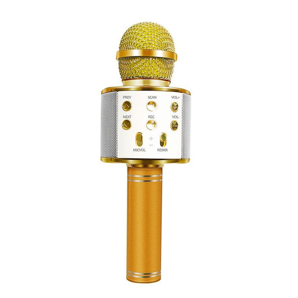 Uppladdningsbar trådlös Bluetooth karaoke-mikrofon