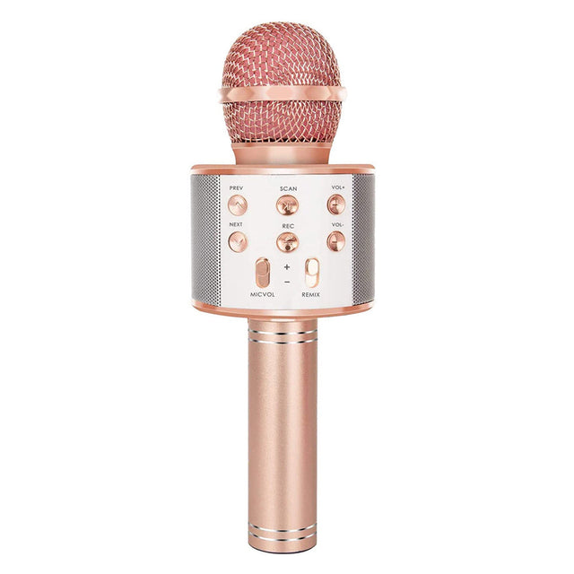 Uppladdningsbar trådlös Bluetooth karaoke-mikrofon