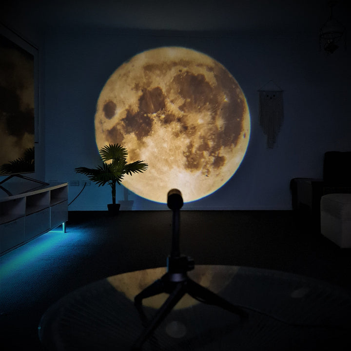 Projektorlampa - EarthGlow - LED jorddesign - Inspirerad nyfikenhet