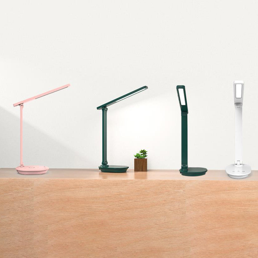 Modern Dubbelvikbar Ögonvård Trådlös Uppladdningsbar LED Skrivbordslampa