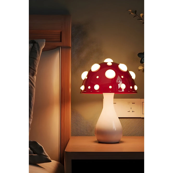 Lampa - Dekorativ Svamp Bordslampa