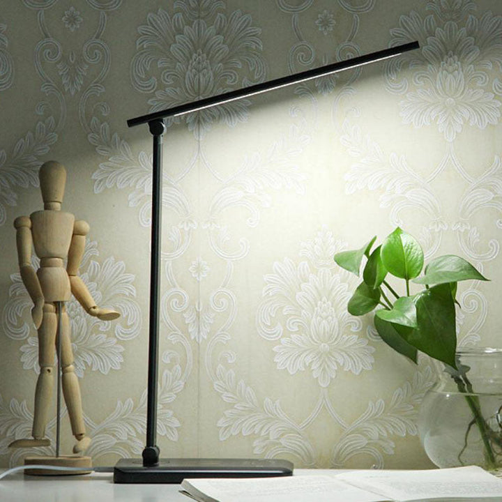 Minimalistisk Smart Fyrkant Bar Fällbar USB LED Skrivbordslampa