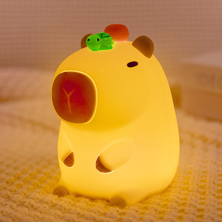 Bedårande Capybara Nattlampa