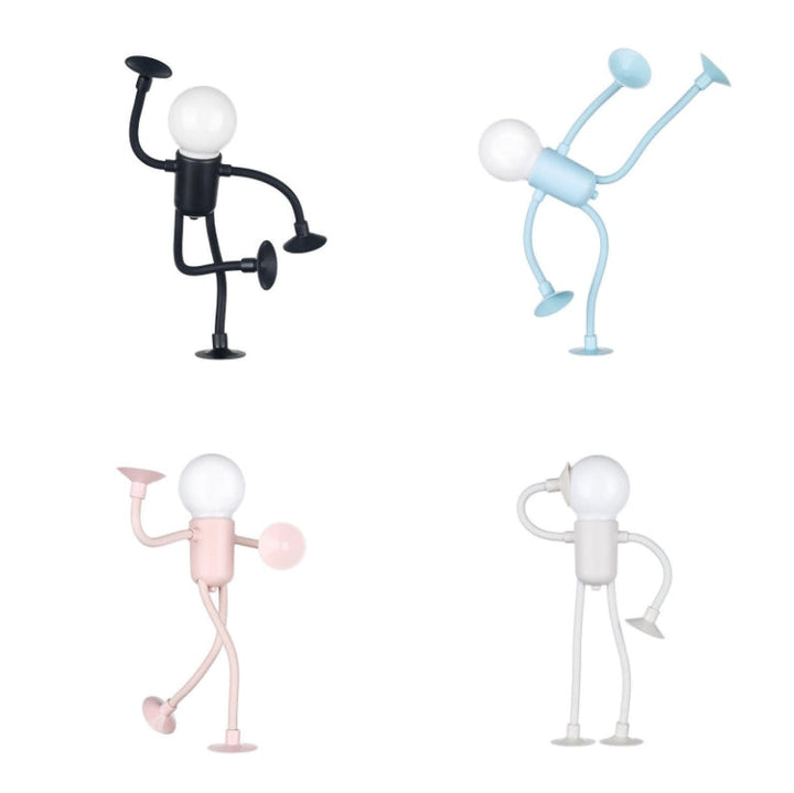 LED Nattlampa med Flexibel Sugkopp