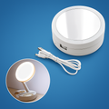 Sided Förstoringsspegel – LED-belysning – 10× Förstoring – Makeup & Plockning