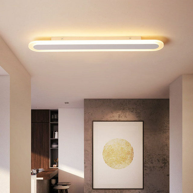 Minimalistisk Ultra Tunn LED Taklampa – Energisnål och Modern Design för Vardagsrum