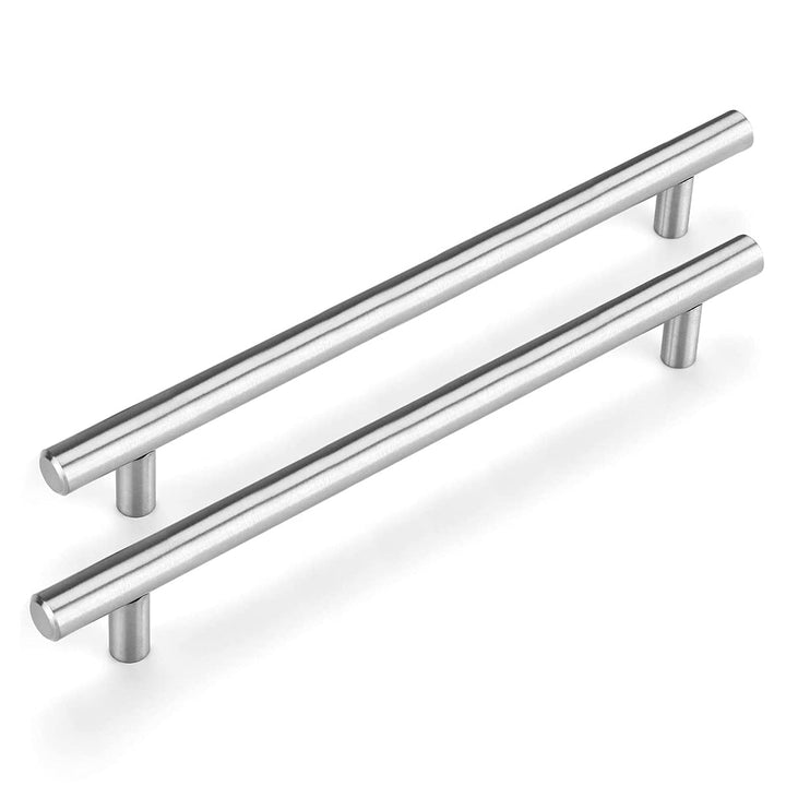 Borstad Nickel Modern Rostfritt Stål Lådhardware T-Bar Handtag