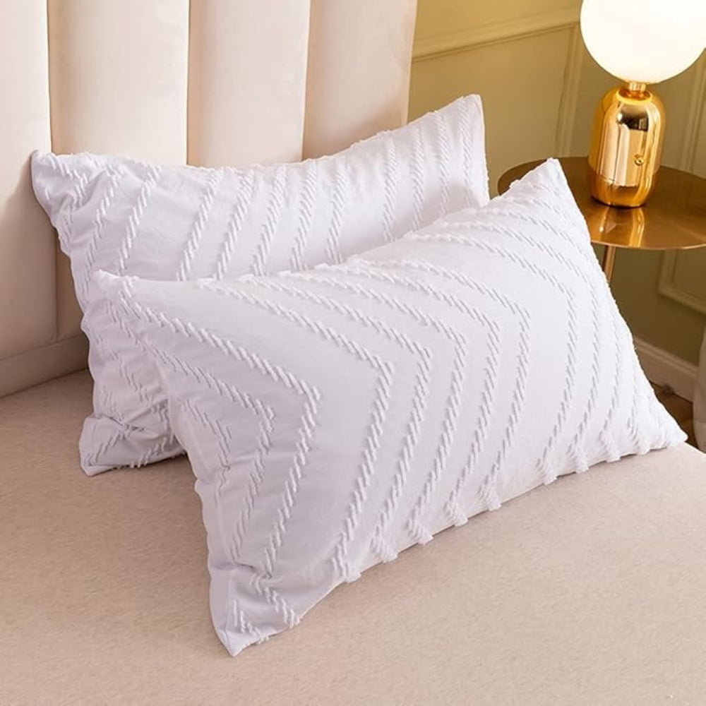 Chevron Plush Quilt Cover | 3 delar Set