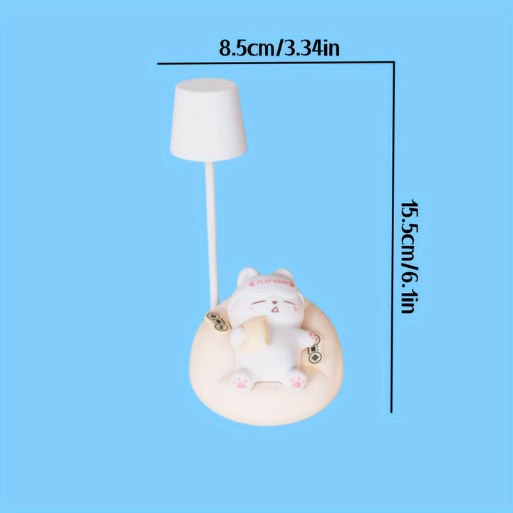 LumiKat Lampa - Söt LED Katt Nattljus