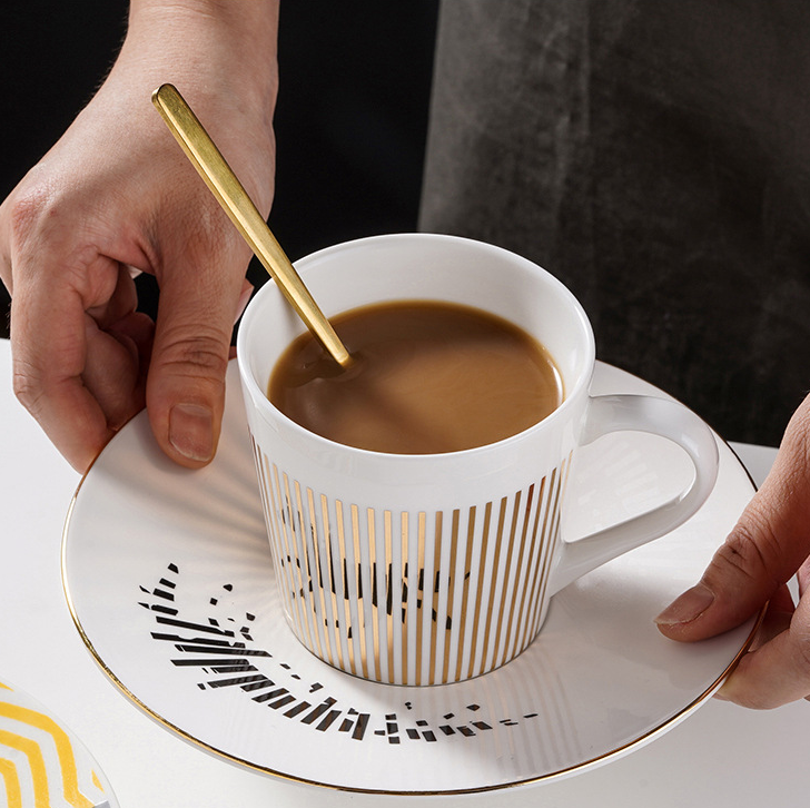 Rörlig Reflektion Kreativ Kaffe Kopp Spegelreflektion Kaffe Mug