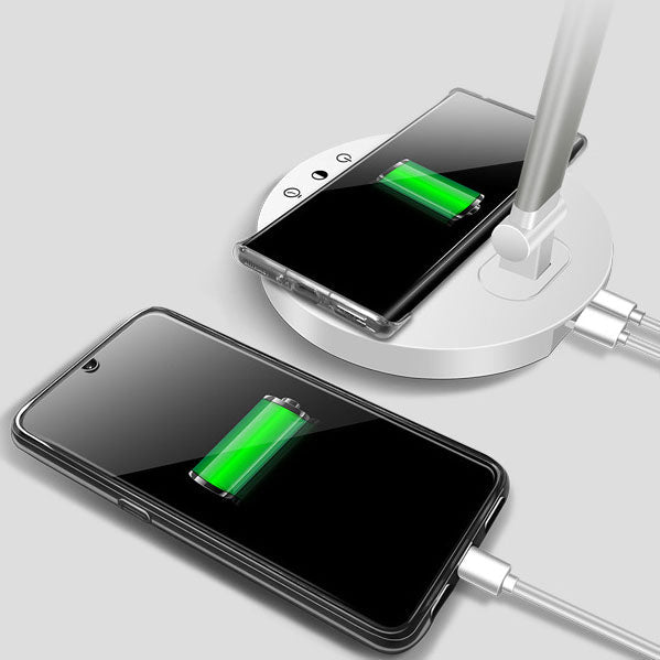 Minimalistisk Intelligent Fyrkantig Fällbar USB LED Skrivbordslampa