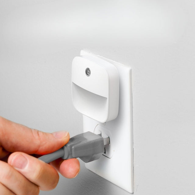 Energibesparande vägguttag nattlampor med automatisk sensor (6-pack)