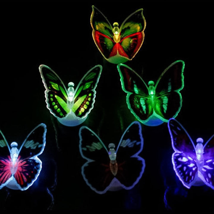 3D LED Fjäril Dekoration Nattlampa
