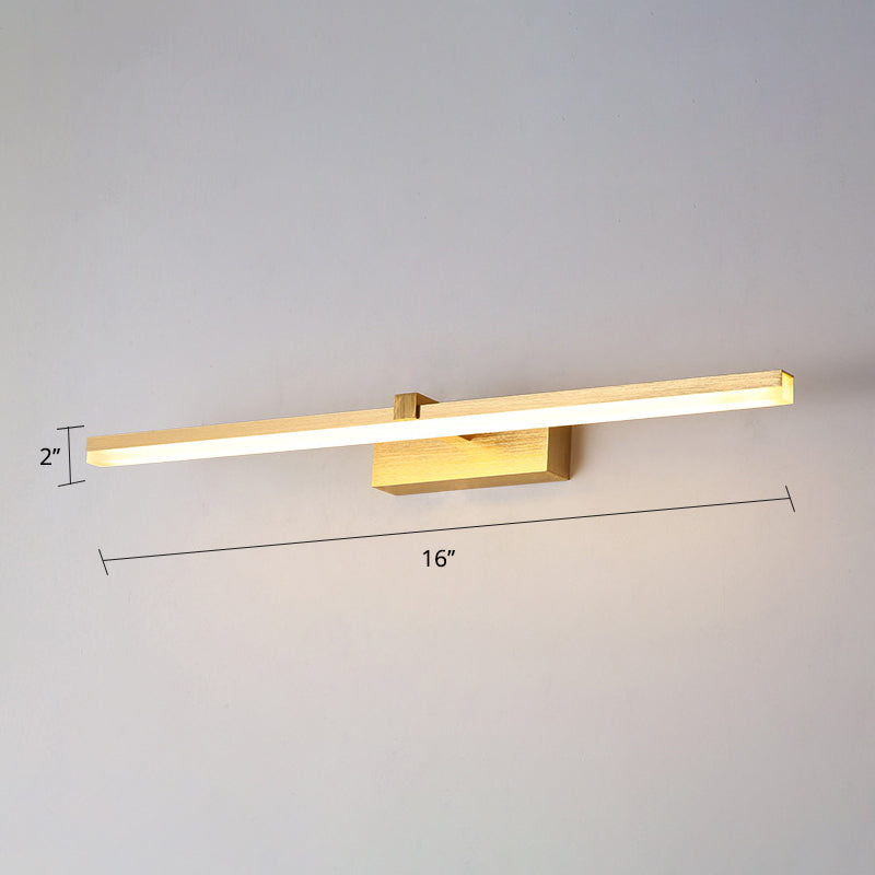 Guldig Badrumslampa LED Modern Design
