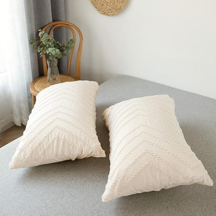 Chevron Plush Quilt Cover | 3 delar Set