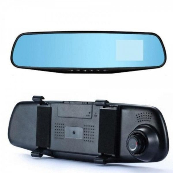 SafeMirror HD Backspeglar med Dashcam – 1080p, Rörelsedetektering &amp; Vidvinkel