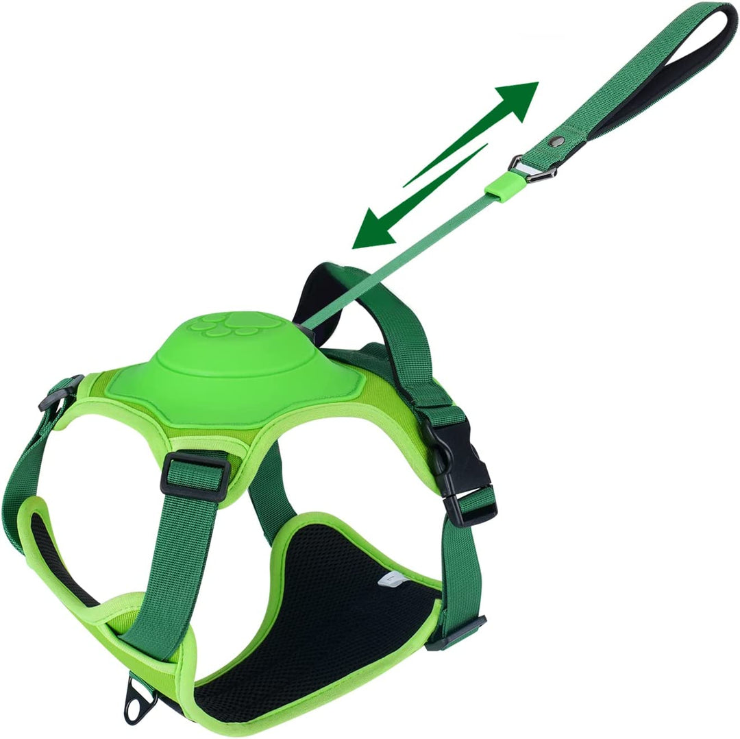 mamymarket™ - Hundsele och utdragbar koppelset All-in-One