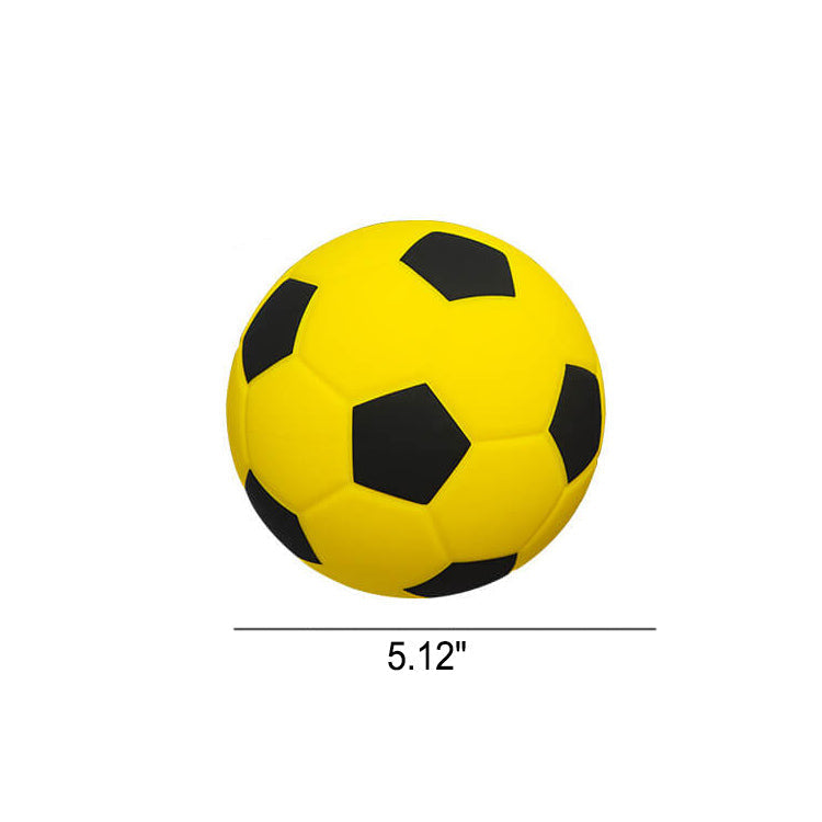 Kreativ Fotboll Silikon LED Nattlampa USB Laddningsbordslampa