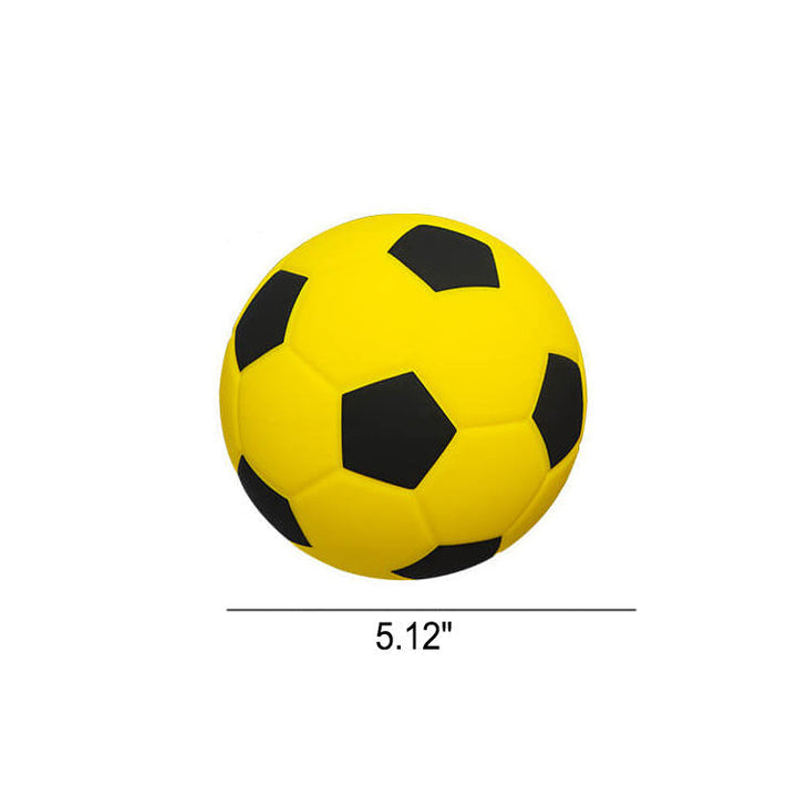 Kreativ Fotboll Silikon LED Nattlampa USB Laddningsbordslampa