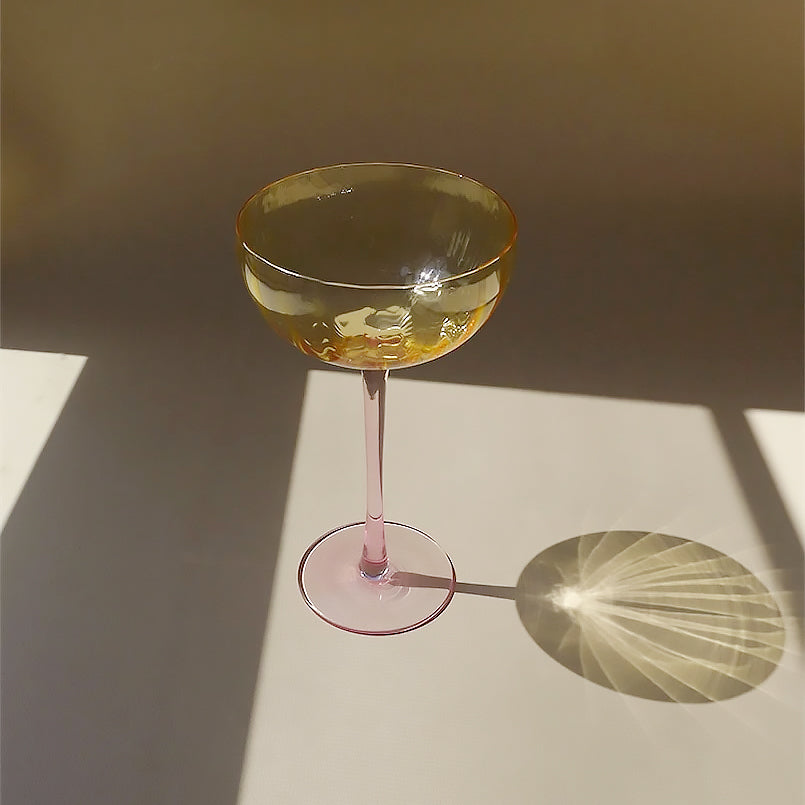 färgade Pumpa Glas