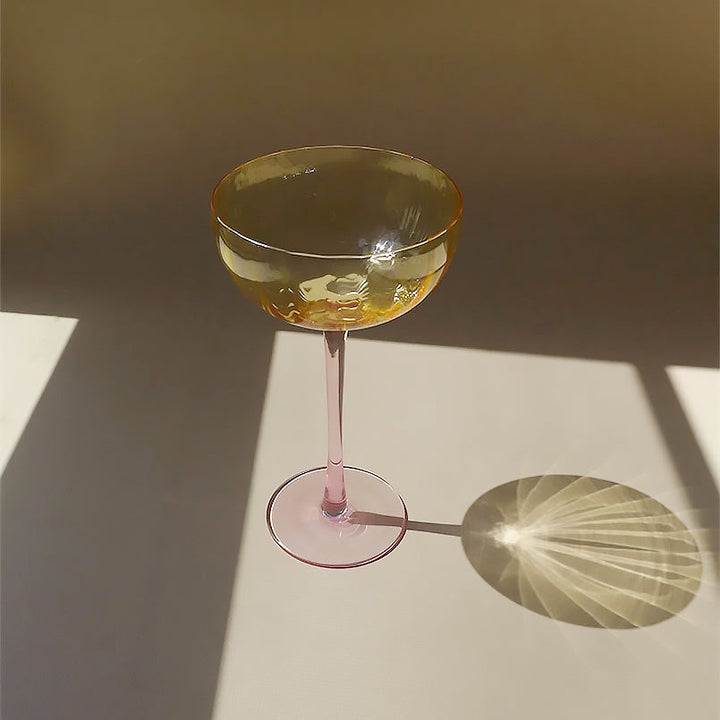 färgade Pumpa Glas
