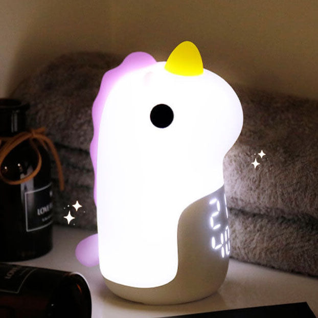 Unilora DreamLight Väckarklocka | Enhörningsdesign | Timer &amp; LED Nattlampa | Barnrumsinredning