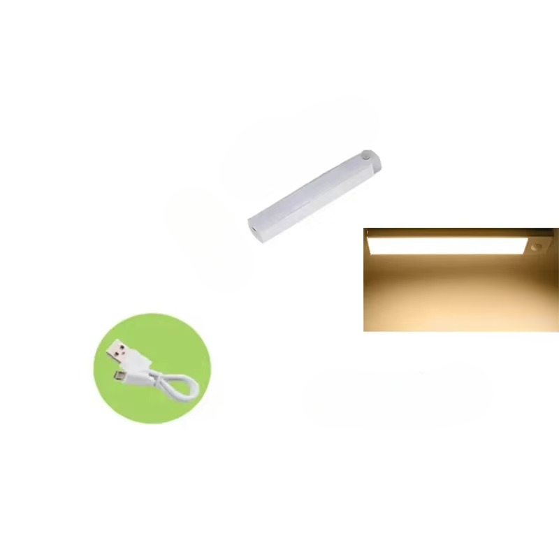 Smart Sensor LED Nattljus - Rörelsesensor, Dimmbar &amp; Uppladdningsbar
