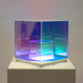 Koncentrisk Kub Bordslampa, Modern Belysning