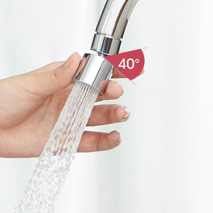 Rotationsbar Dubbel-Funktion Bubbler Kranhuvud