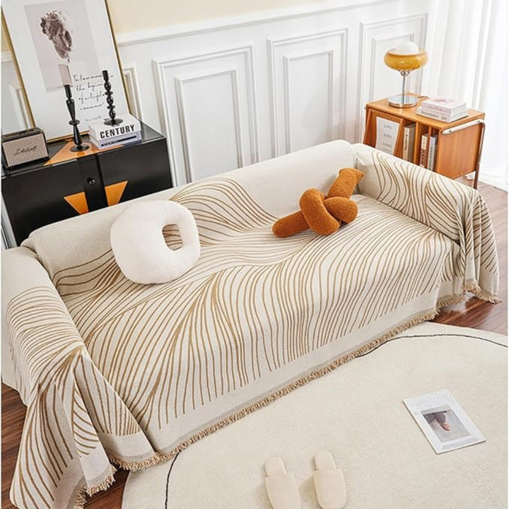 Calista Wave Chenille Sofföverdrag