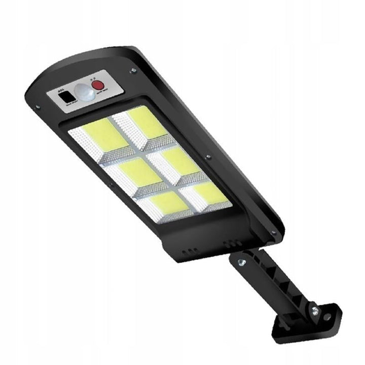 200W Utomhus Solar LED Lampa med Fjärrkontroll, Rörelse- och Skymningssensor