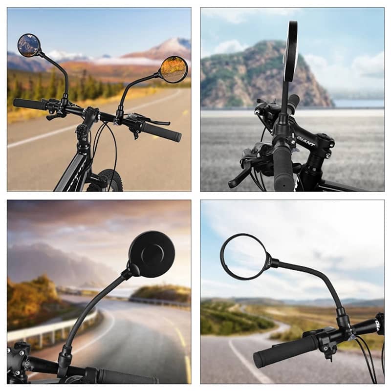 FlexiView cykel spegel med lång fäste |
