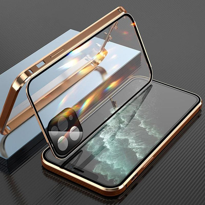 iPhone-fodral med dubbel-sidig spänne