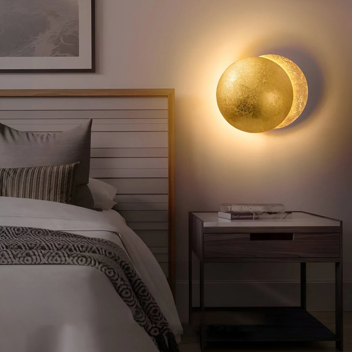 LunarGlow – Månfase Vägglampa