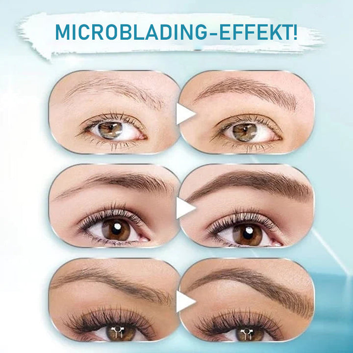 3D Vattentät Microblading Ögonbrynspenna