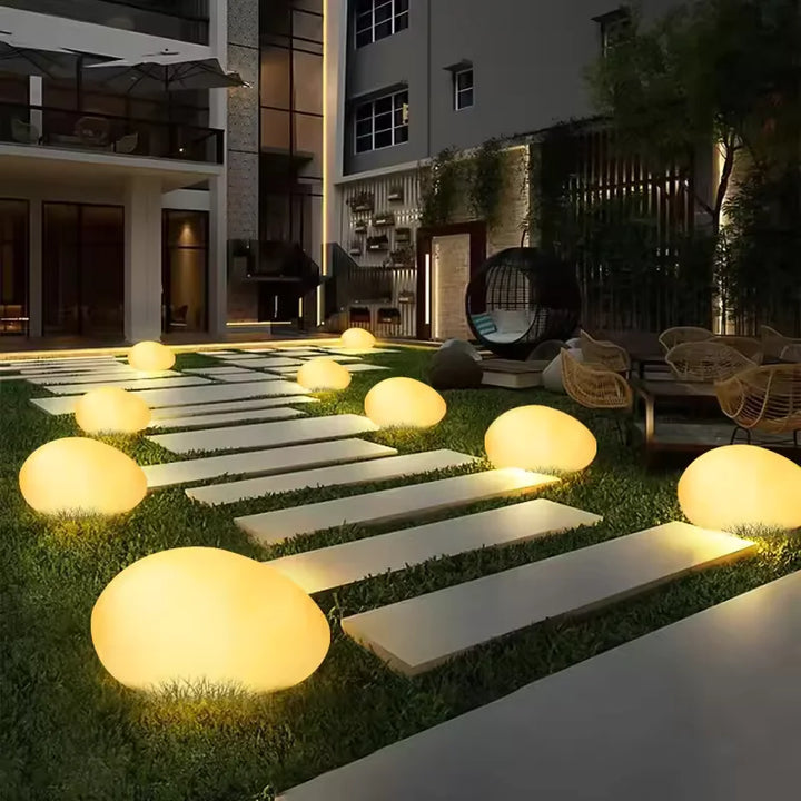 GlowStone – Stenläggning Trädgårdslampa