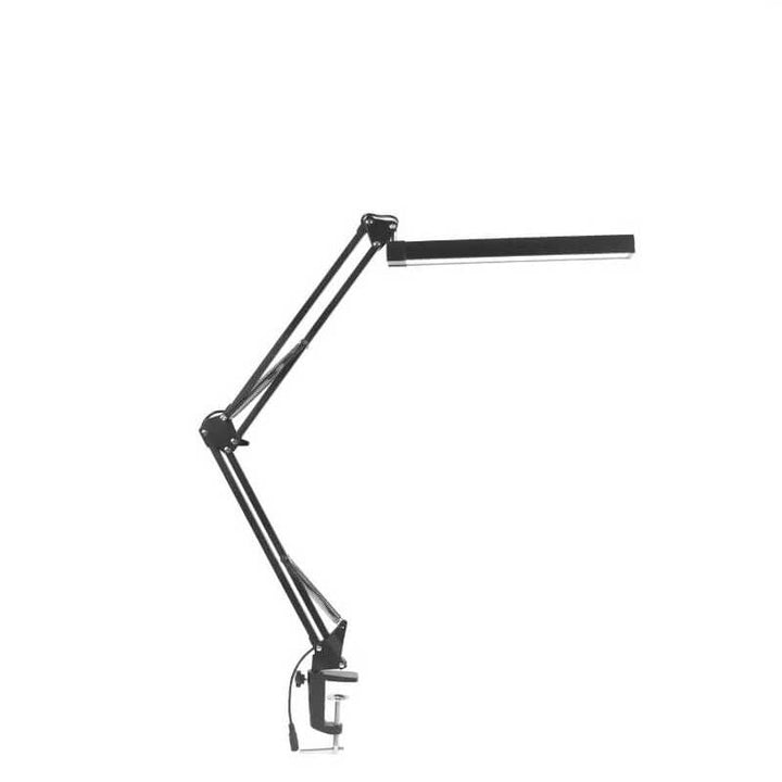LED Fällbar Lång Arm Klämma Ögonskydd USB Lampa för Läsning