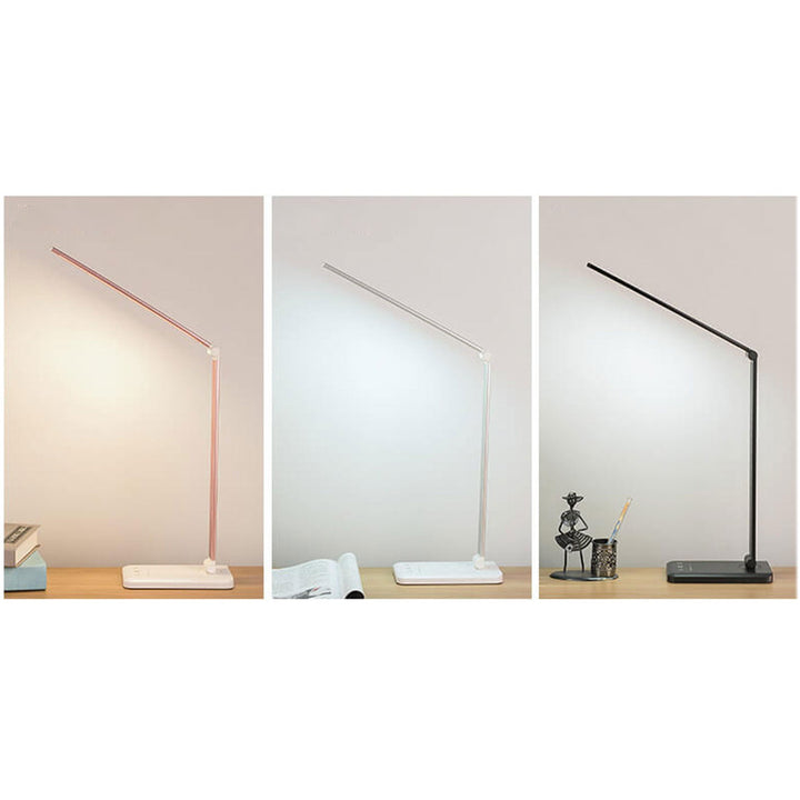 Nordisk Kreativ Fällbar Touch Dimbart LED Skrivbordslampa