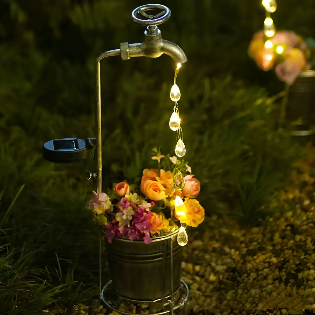 LumiTap – Solkraftad Utomhus Trädgårdslampa