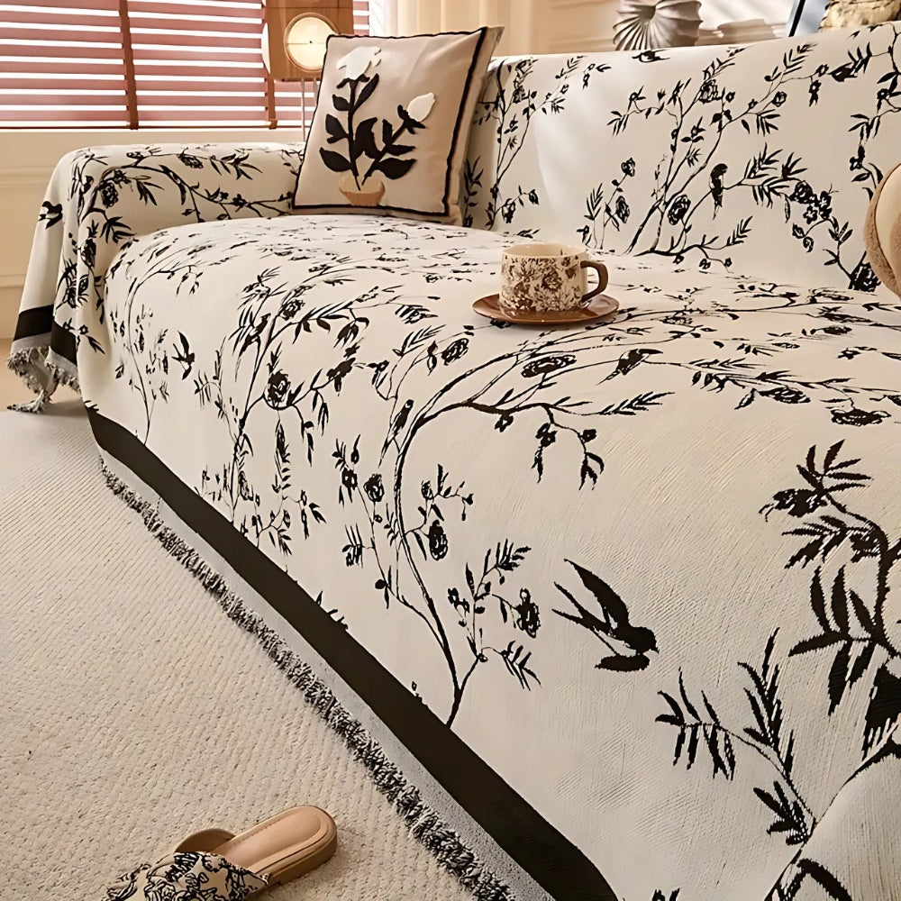 Ormel Elegant Chenille Sofföverdrag
