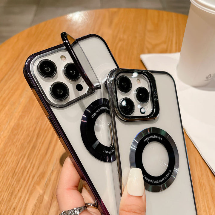 iPhone Magnetiskt Mobilskal med Ställ