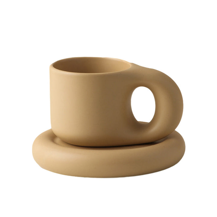 Nordisk Minimalistisk Söt Tjock Mugg