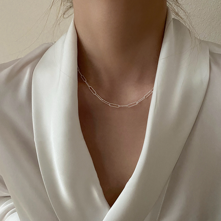 Mode Nyckelbenkedja Kort Halsband