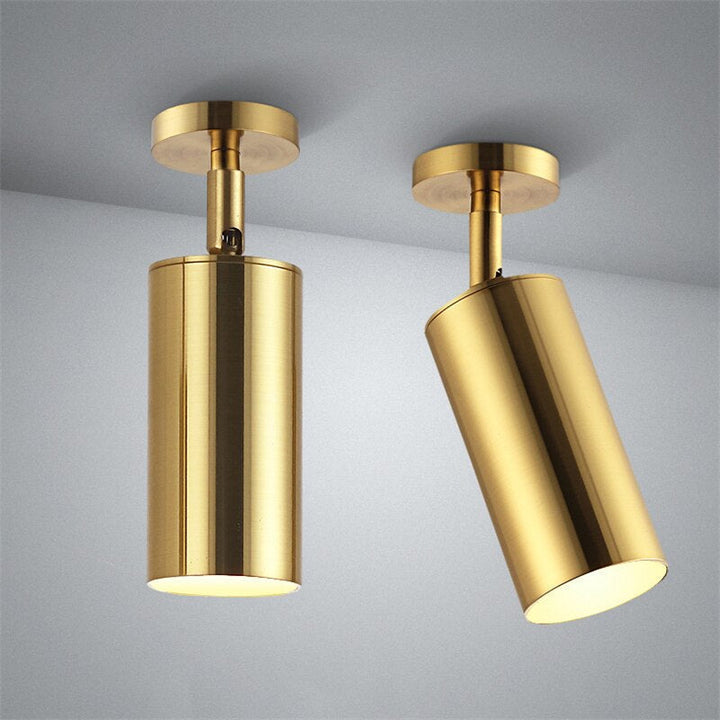 Nordisk Messing Guld Spotlights - 5W/10W LED-Lampa