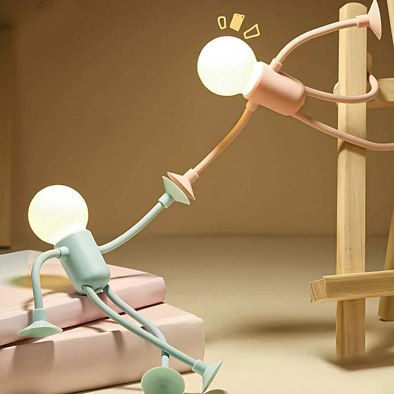 Glödlampa Man Nattlampa