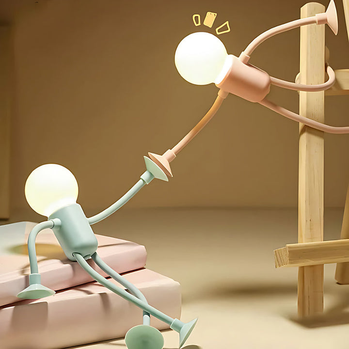 Glödlampa Man Nattlampa
