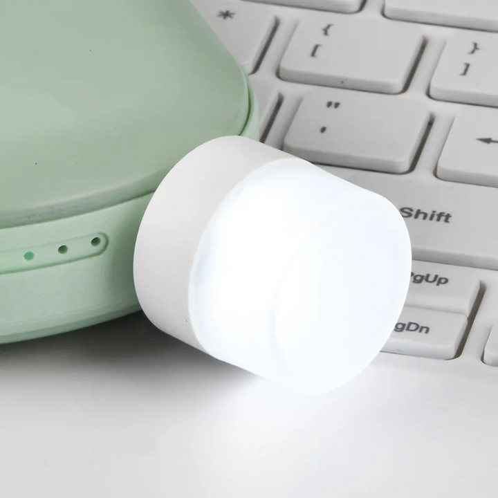 USB LED Ögon Skydd Liten Nattlampa