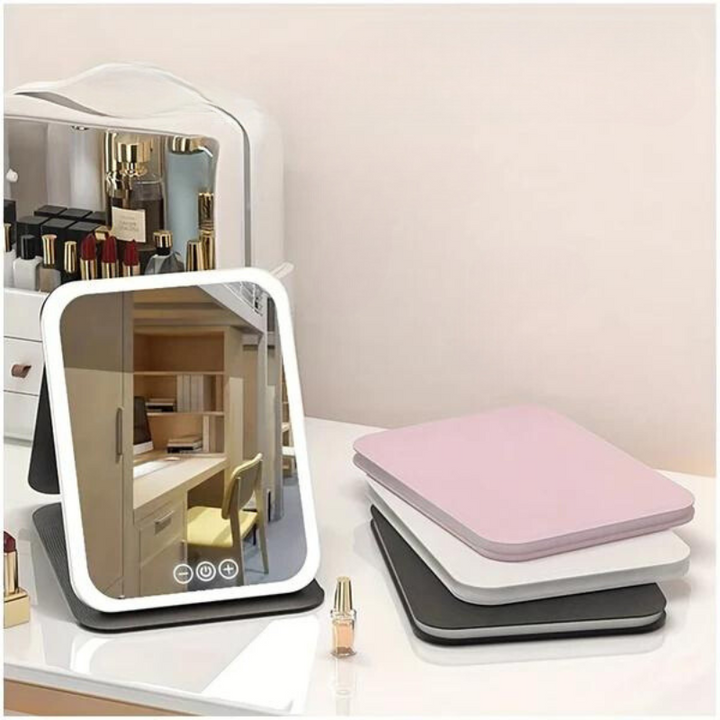 GlowMirror – LED Sminkspegel med USB-laddning