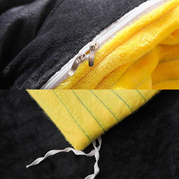 Tjockad Corduroy Sammet Sängkläder Set